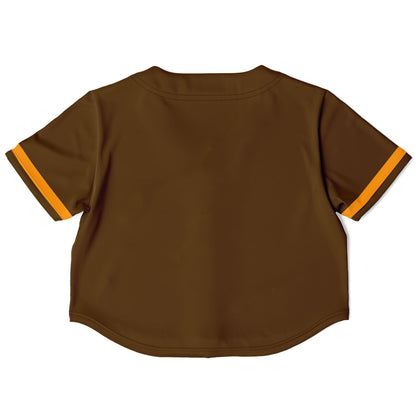 Julian High School Cropped Baseball Jersey | Julian Jaguars