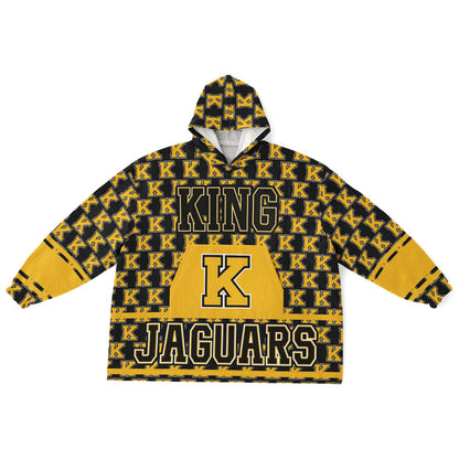 King College Prep King Snug Hoodie | Hoodie Blanket | King Jaguars | Football SZN