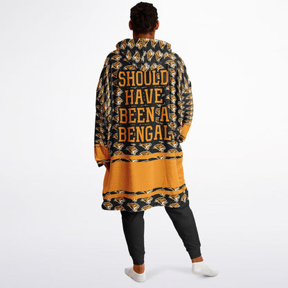 Bogan High School Snug Hoodie | Hoodie Blanket | Bogan Bengals | Football SZN