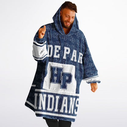 Hyde Park Career Academy Snug Hoodie | Hoodie Blanket | Hyde Park Indians | Hyde Park Thunderbirds | Football SZN