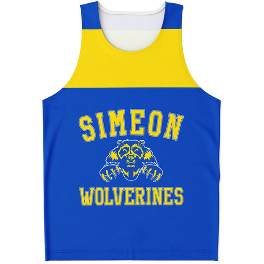 Men's Simeon High School Tank Top | Simeon Wolverines