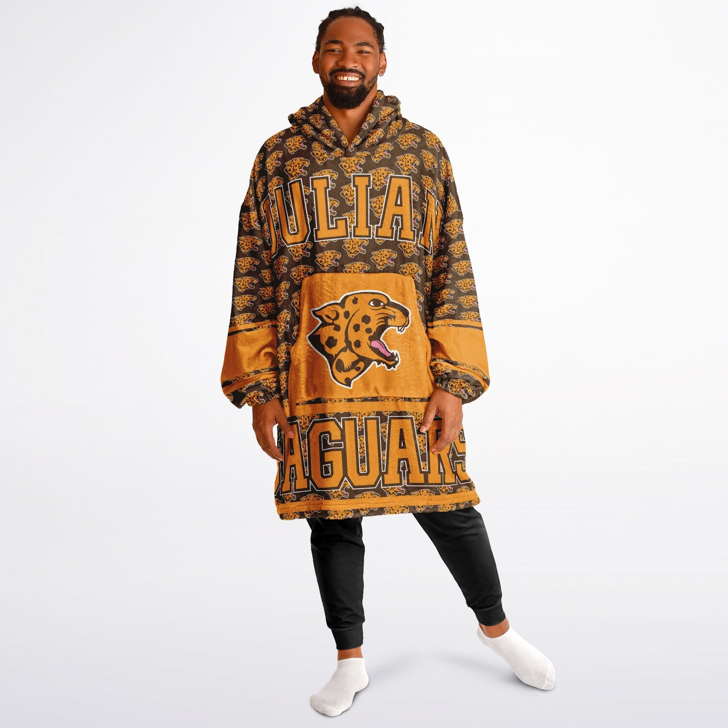 Julian High School Snug Hoodie | Hoodie Blanket | Julian Jaguars | Football SZN