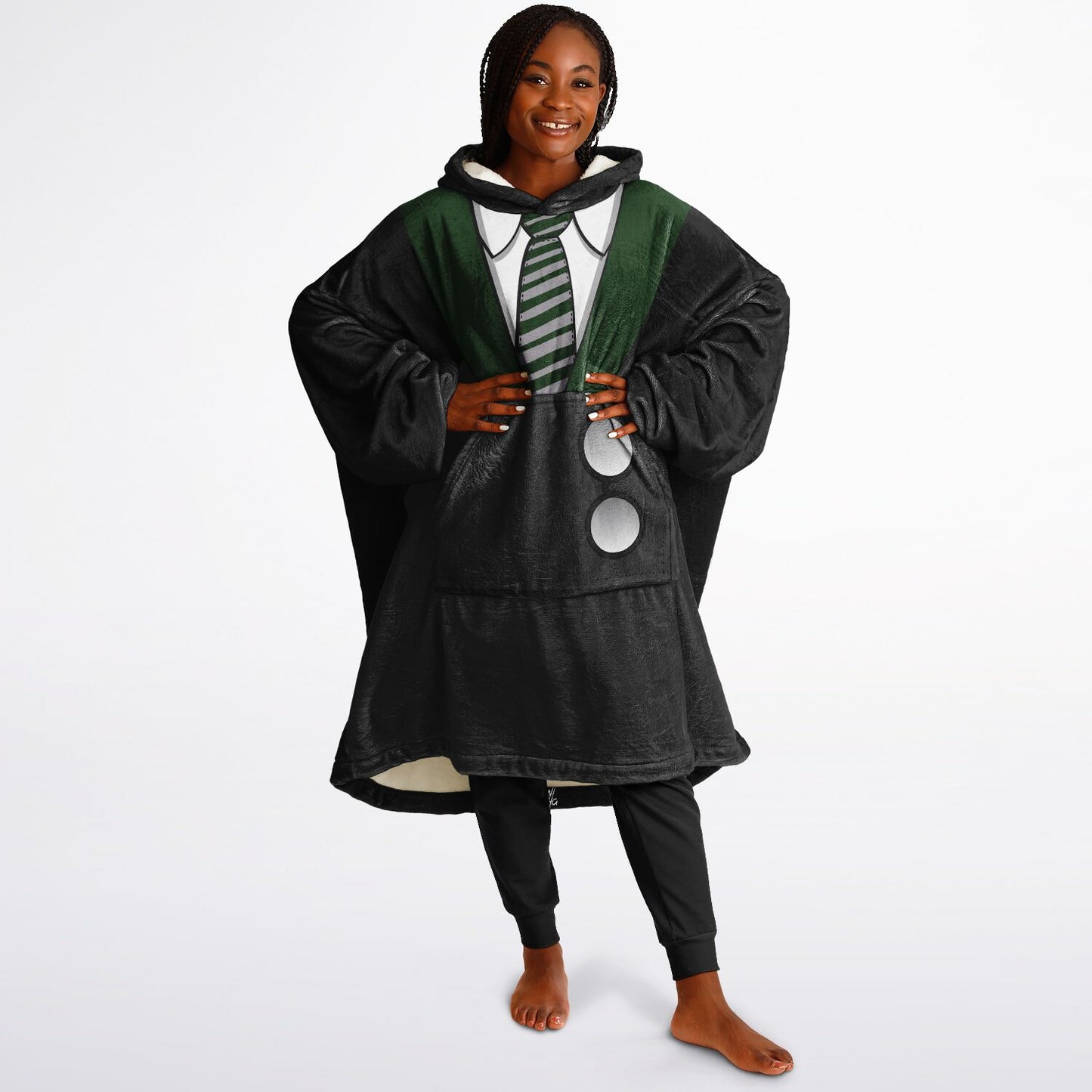 Slytherin Hoodie Blanket