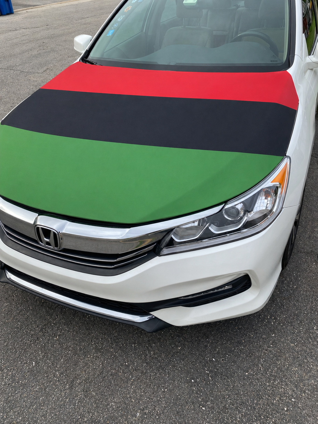 Juneteenth Pan-African Flag Car Hood Cover | The Culture Cover™