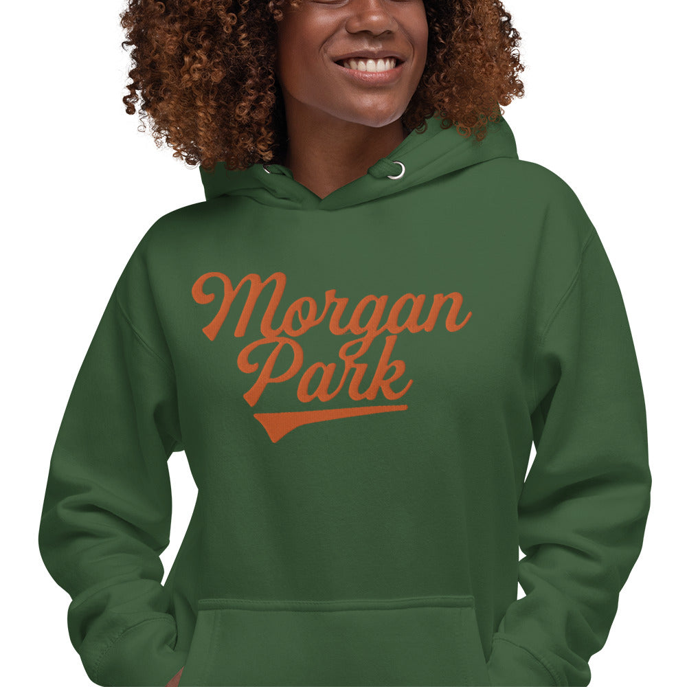 Embroidered Morgan Park Hoodie | Morgan Park Mustangs