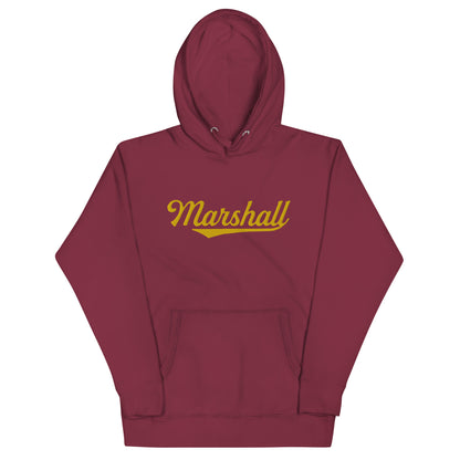 Marshall Embroidered Hoodie | Marshall Commandos