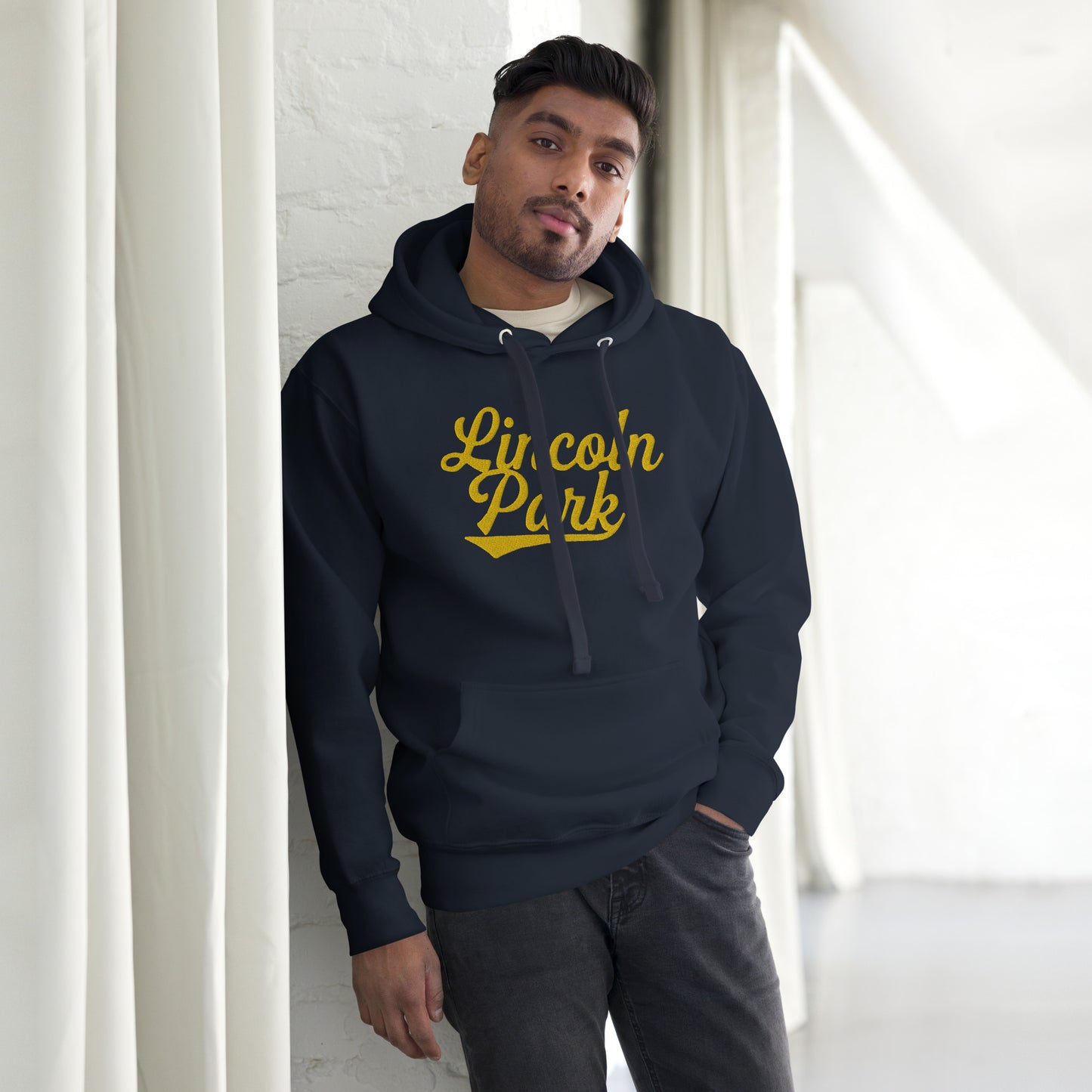 Embroidered Lincoln Park Hoodie | Lincoln Park Lions