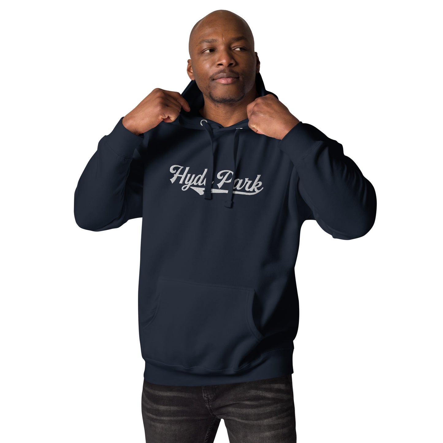 Embroidered Hyde Park Career Academy Hoodie | Hyde Park Thunderbirds