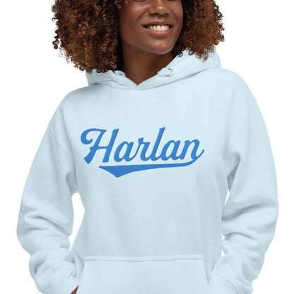 Embroidered Harland Hoodie | Harlan Falcons