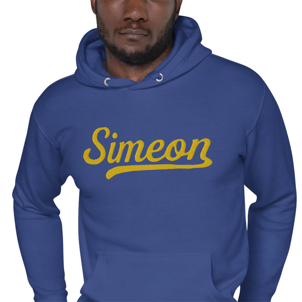 Embroidered Simeon Hoodie | Simeon Wolverines