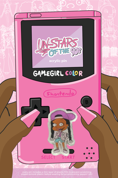 Un-Stars of the 90s Susie Acrylic Pin
