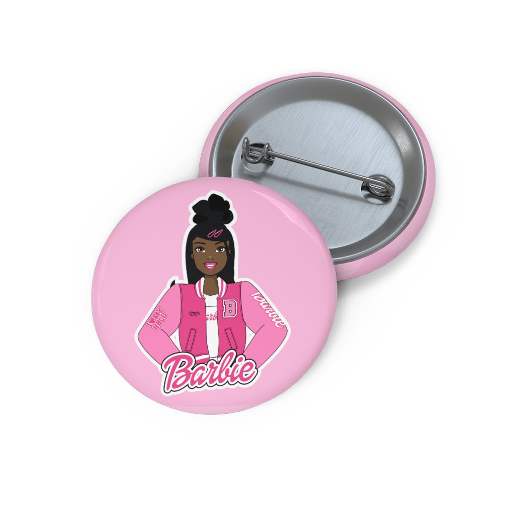HBCU Barbie General Custom Pin Buttons