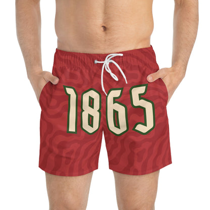 Juneteenth Cream Red 1865 | Hoochie Daddy Shorts