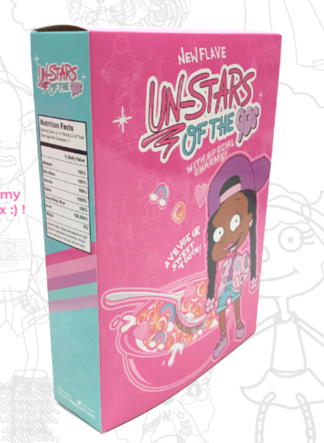 Unstars Collector's Cereal Box