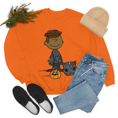 Wakanda Halloween Peanuts Unisex Crewneck Sweatshirt