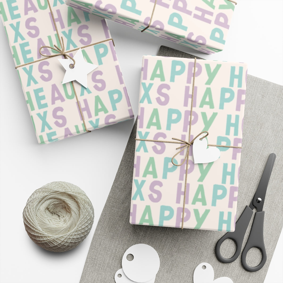 Funny Christmas Gift Wrapping Paper Roll | Happy Holidays Heauxs | Heaux Funny Party Event | Gift Wrap | Heaux heaux heaux | Friend Gift Ideas | Christmas Prank Gift