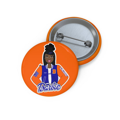 HBCU Barbie Custom Pin Buttons