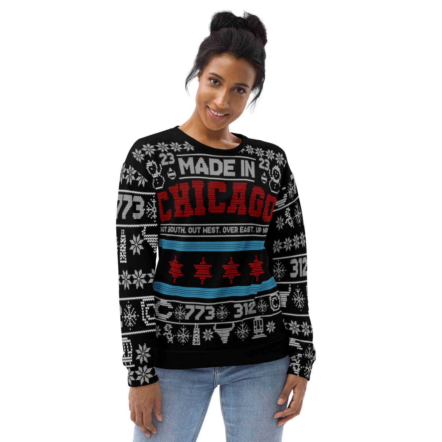 Chicago Christmas Sweater | Chicago Ugly Christmas Sweater
