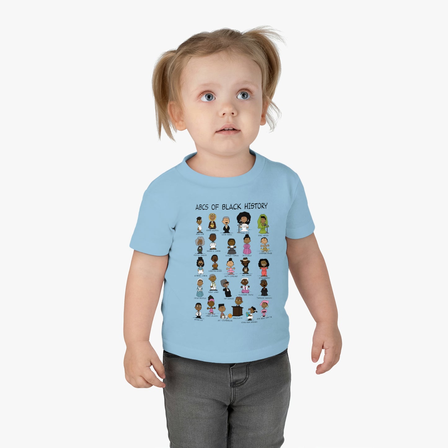 ABCs of Black History Infant Cotton Jersey Tee