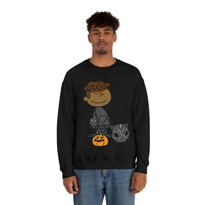 Wakanda Halloween Peanuts Unisex Crewneck Sweatshirt