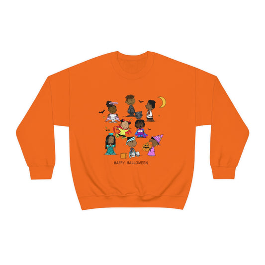 Happy Halloween Keisha and Friends | Unisex Heavy Blend™ Crewneck Sweatshirt