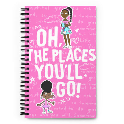 Oh The Places You'll Go Spiral notebook
