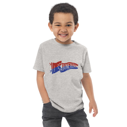 Juneteenth | The Flag| Toddler jersey t-shirt