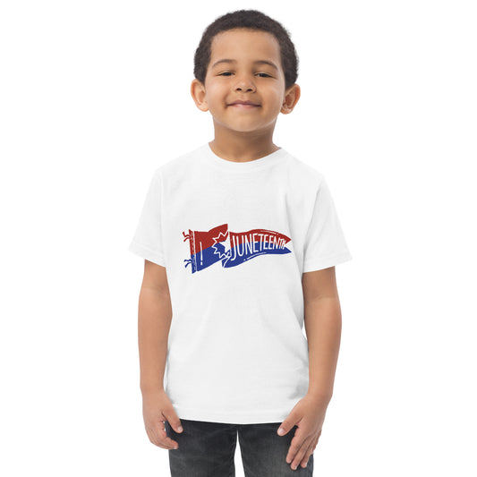 Juneteenth | The Flag| Toddler jersey t-shirt