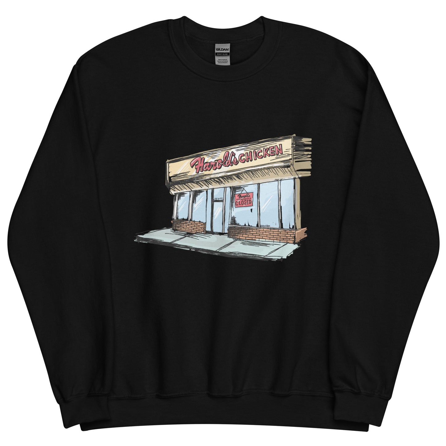 Harold's Chicago Sweatshirt | Unstars of the 90s Unisex Sweatshirt