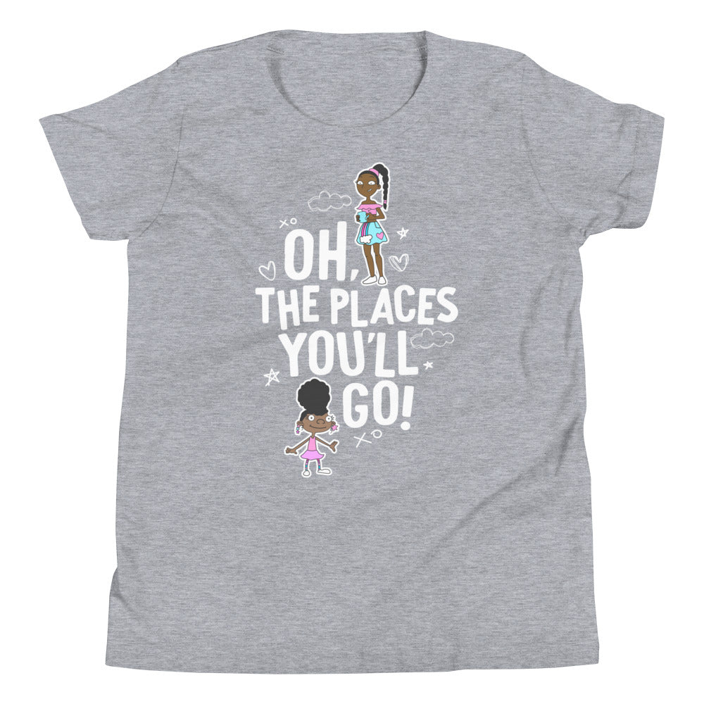 Oh, The Places You'll Go Youth Short Sleeve T-Shirt