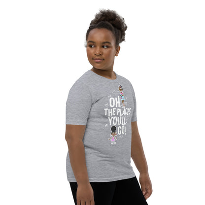 Oh, The Places You'll Go Youth Short Sleeve T-Shirt